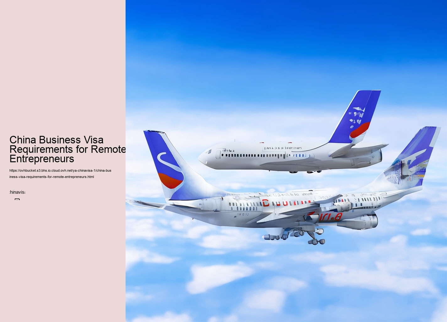 China Business Visa Requirements for Remote Entrepreneurs