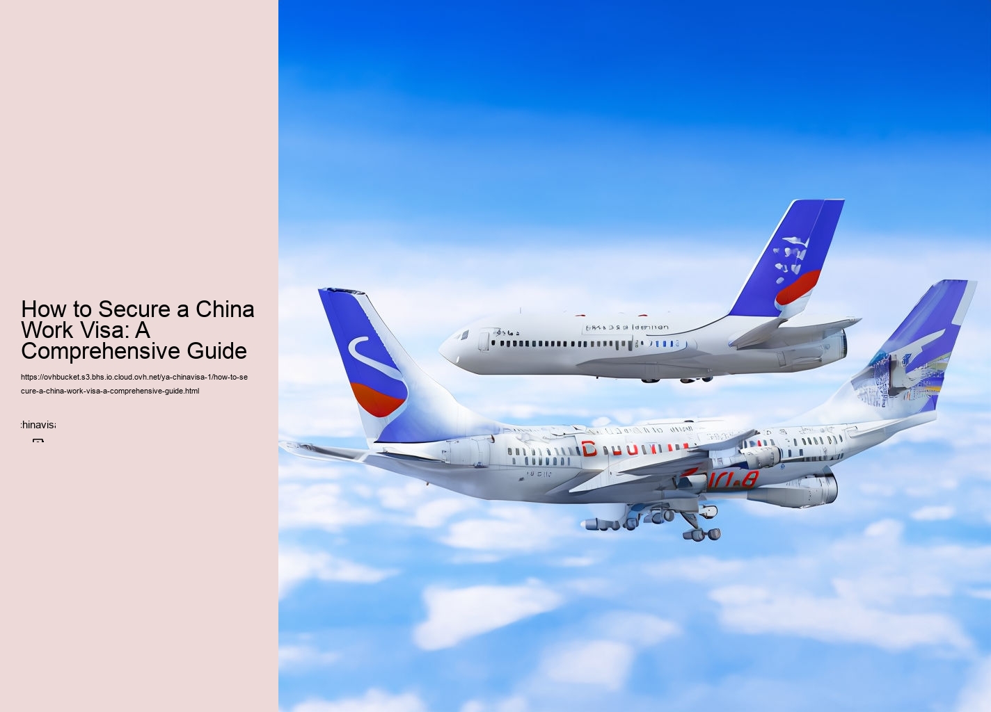 How to Secure a China Work Visa: A Comprehensive Guide