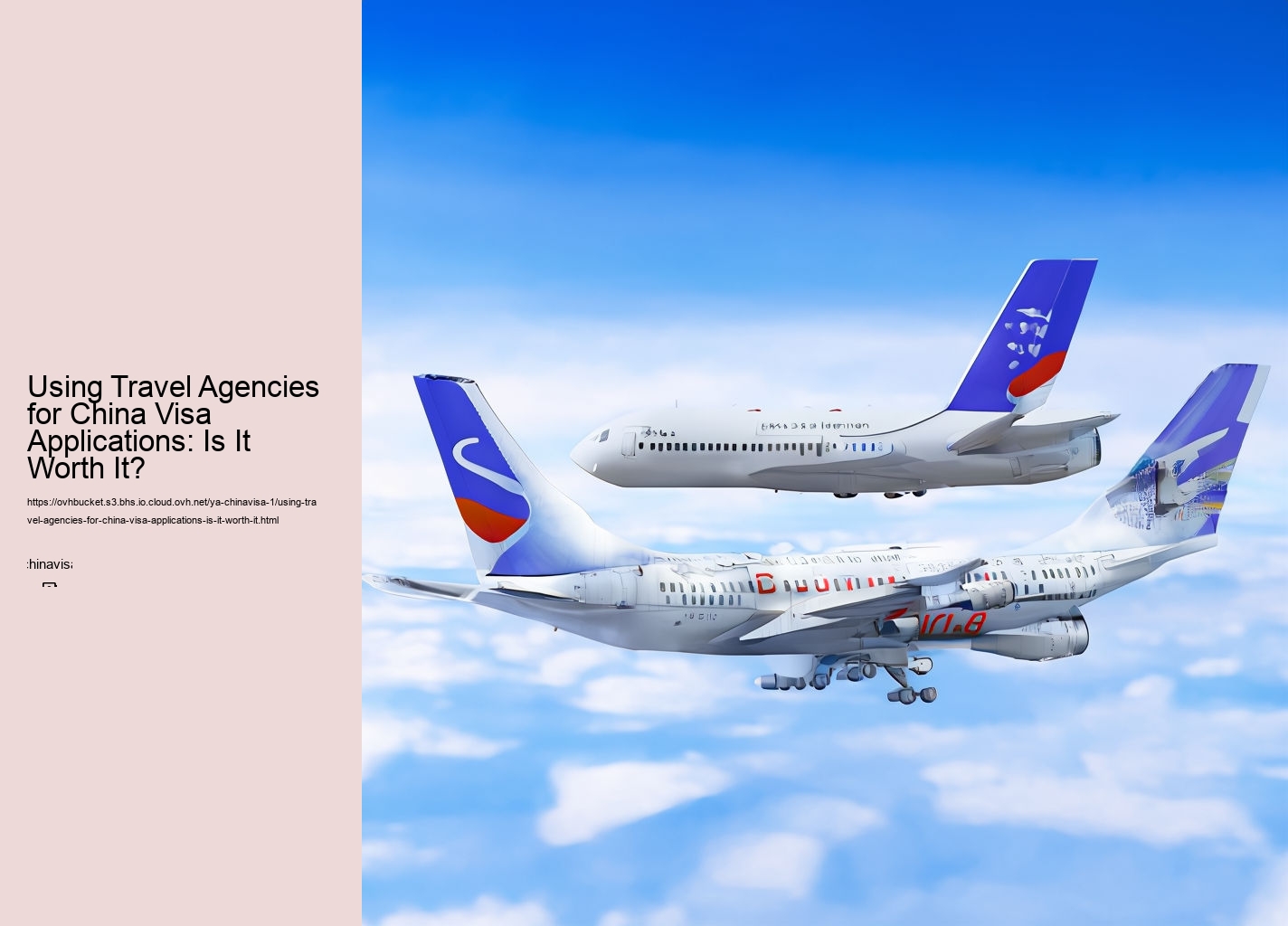 Using Travel Agencies for China Visa Applications: Is It Worth It?