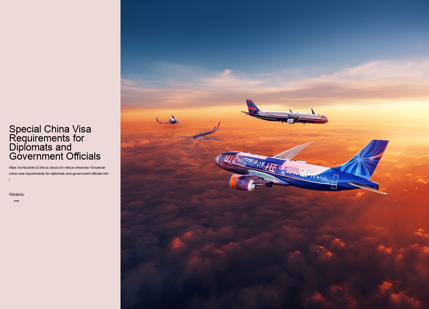 Special China Visa Requirements for Diplomats and Government Officials