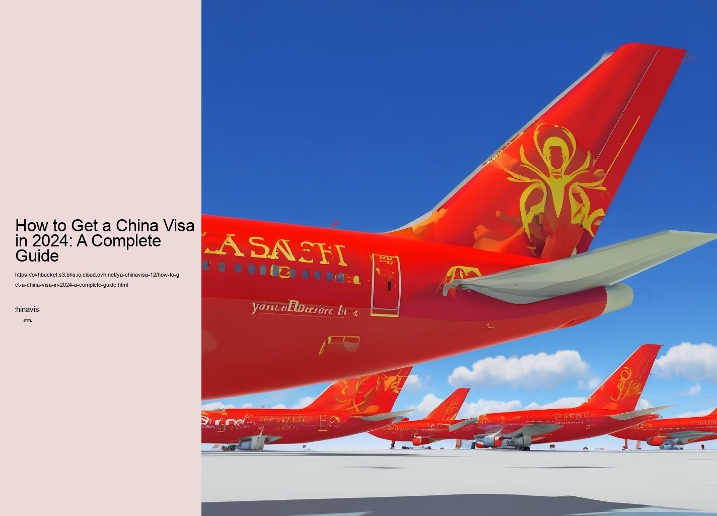 How to Get a China Visa in 2024: A Complete Guide