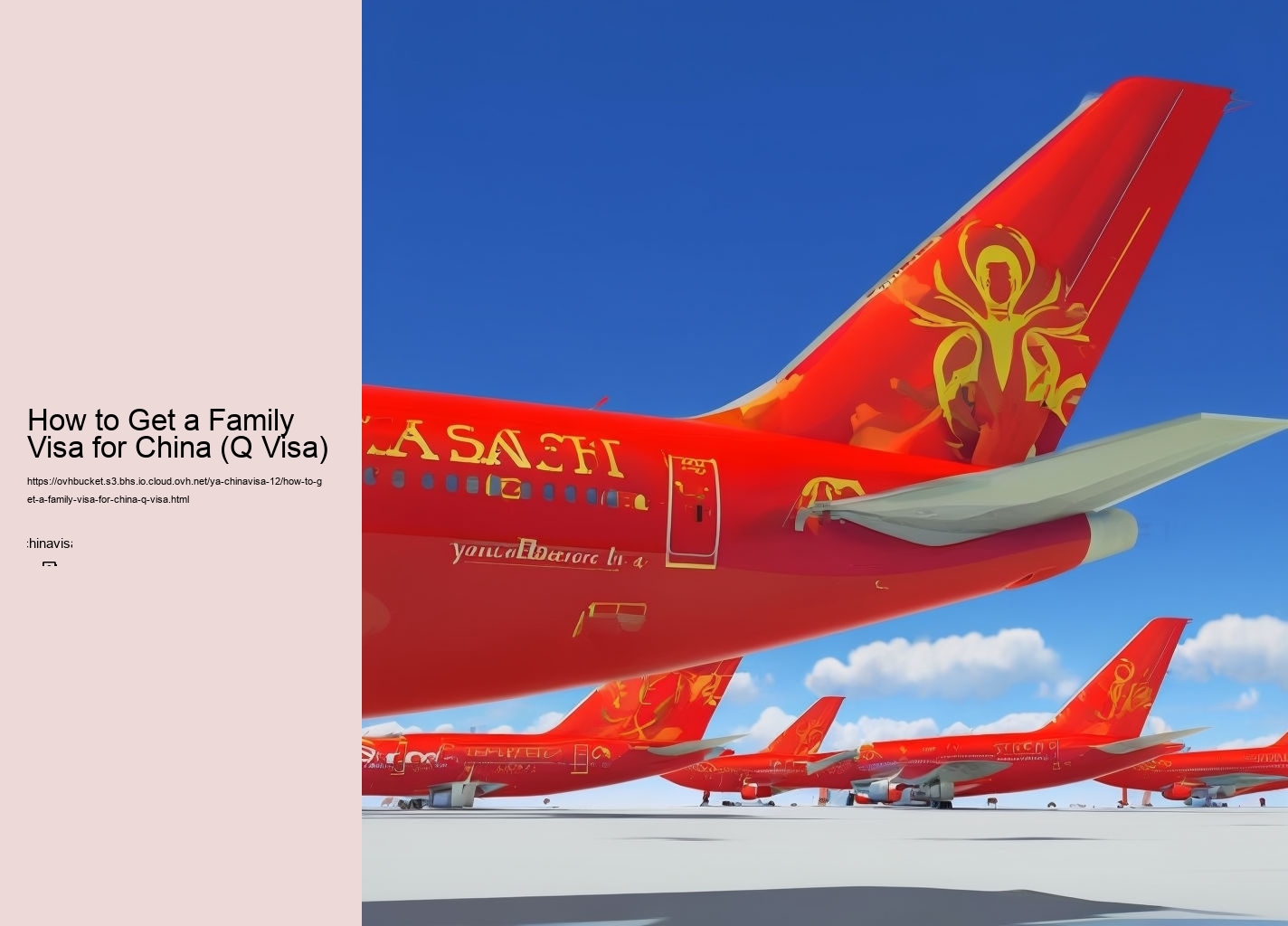 How to Get a Family Visa for China (Q Visa)