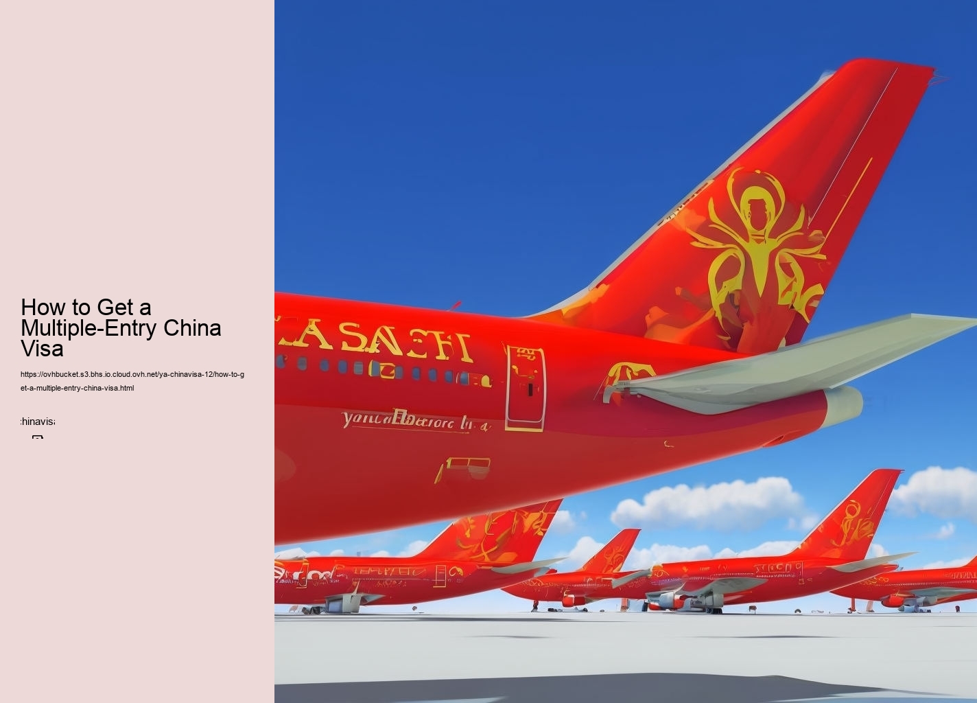 How to Get a Multiple-Entry China Visa