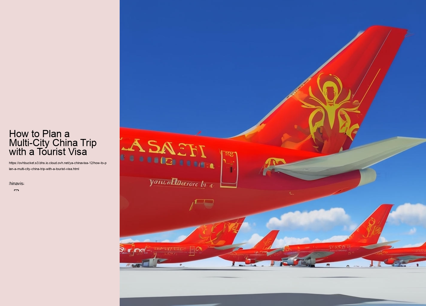 How to Plan a Multi-City China Trip with a Tourist Visa
