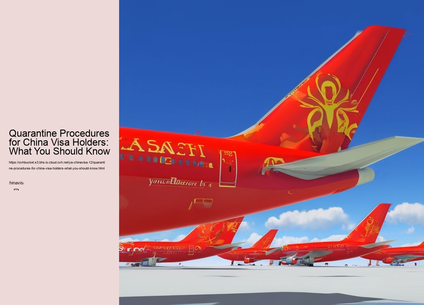 Quarantine Procedures for China Visa Holders: What You Should Know