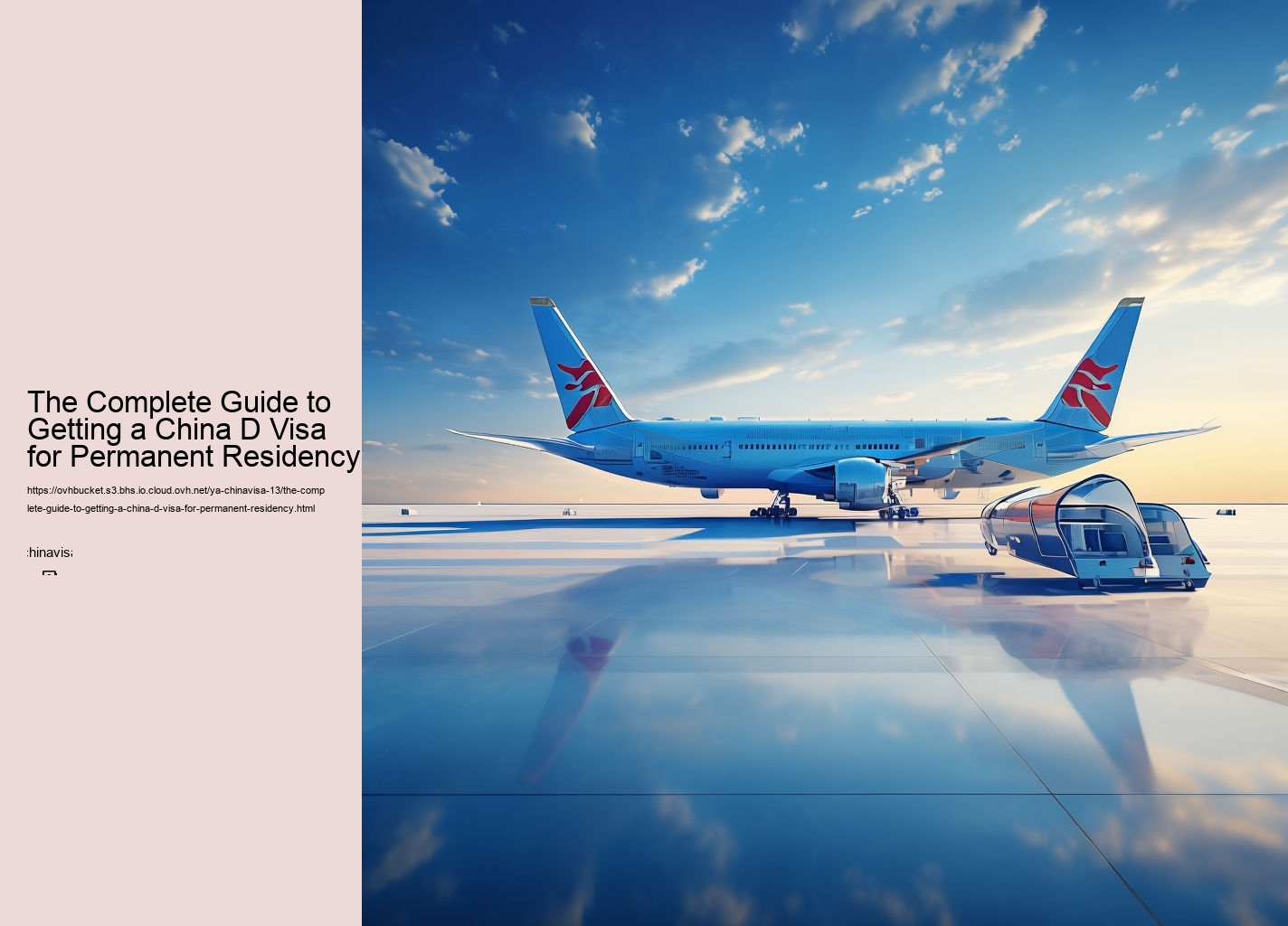The Complete Guide to Getting a China D Visa for Permanent Residency