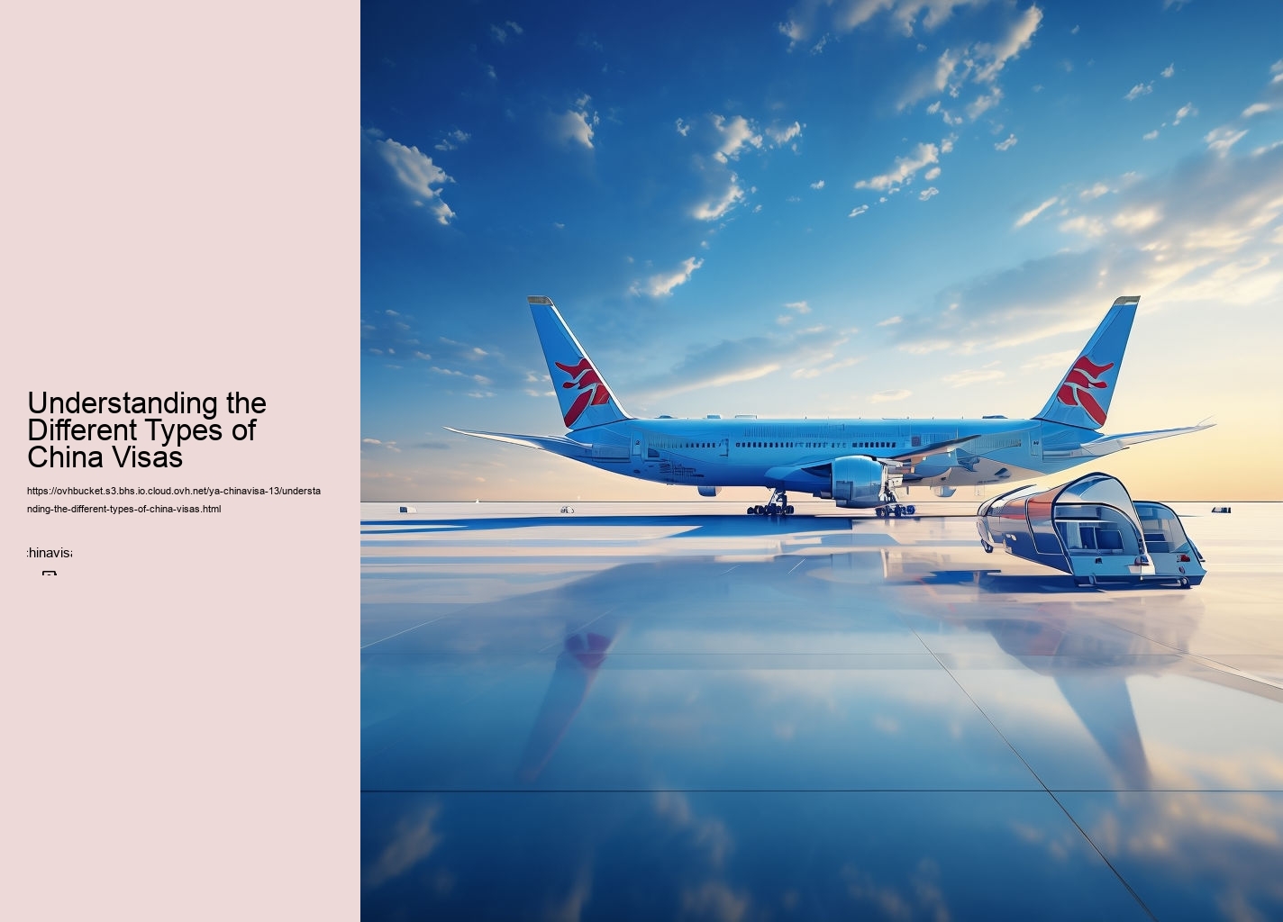 Understanding the Different Types of China Visas