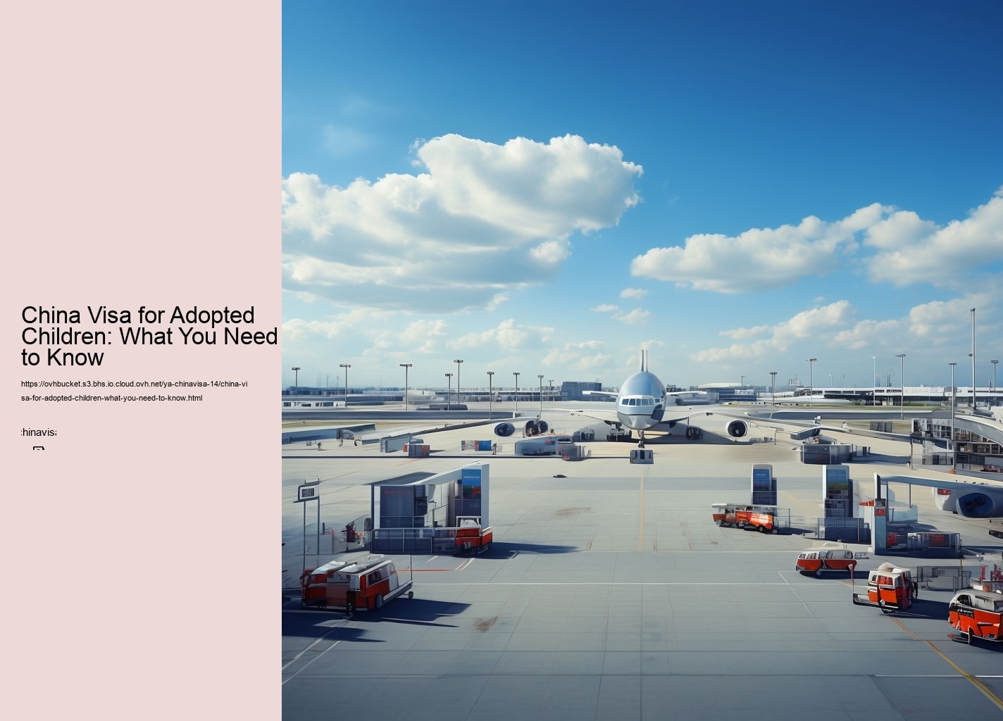 China Visa for Adopted Children: What You Need to Know