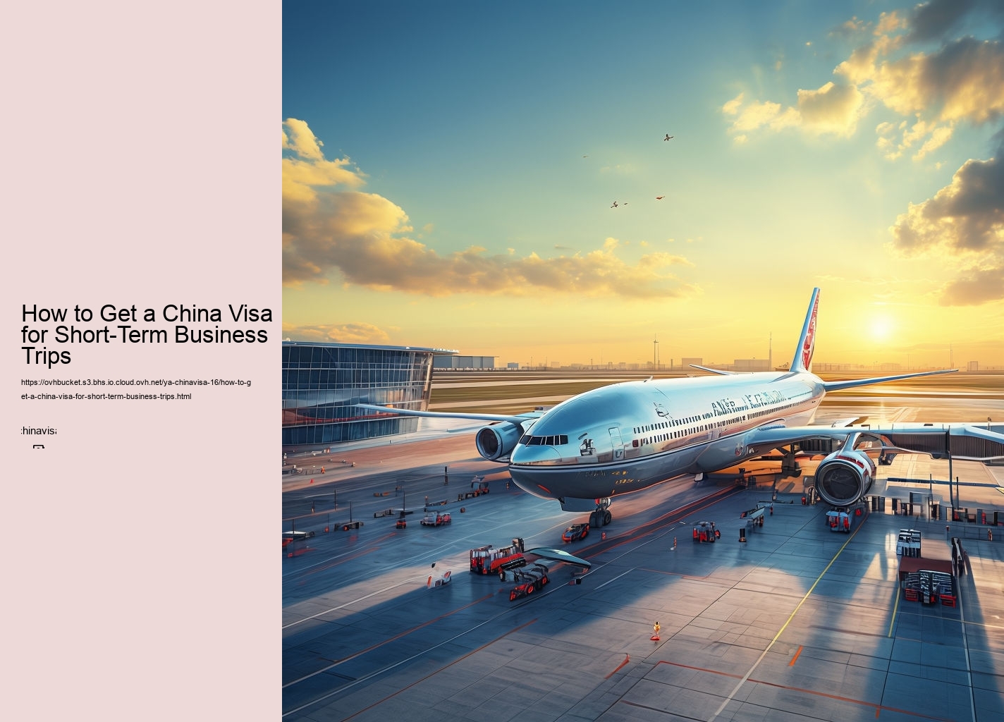 How to Get a China Visa for Short-Term Business Trips