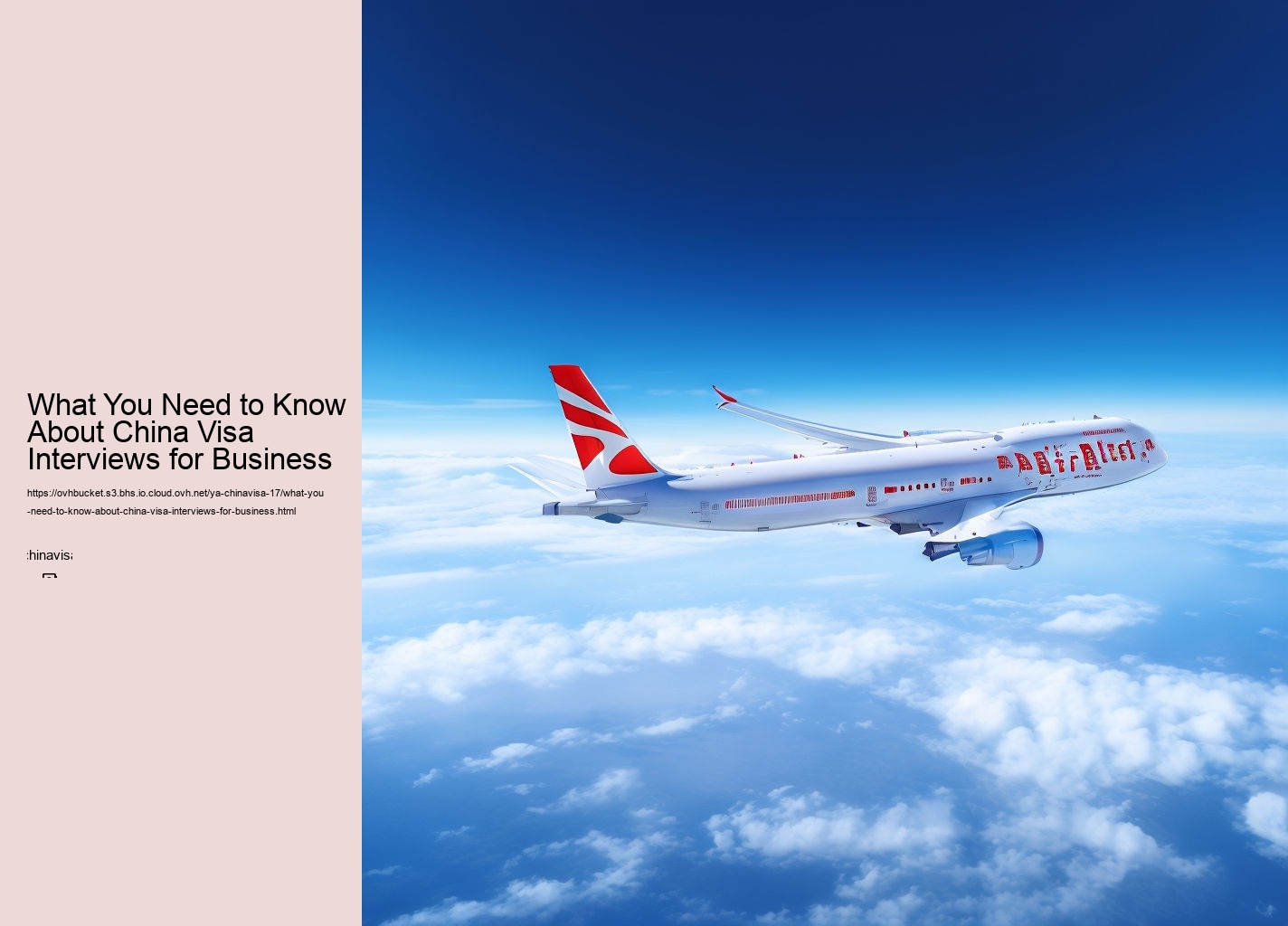 What You Need to Know About China Visa Interviews for Business