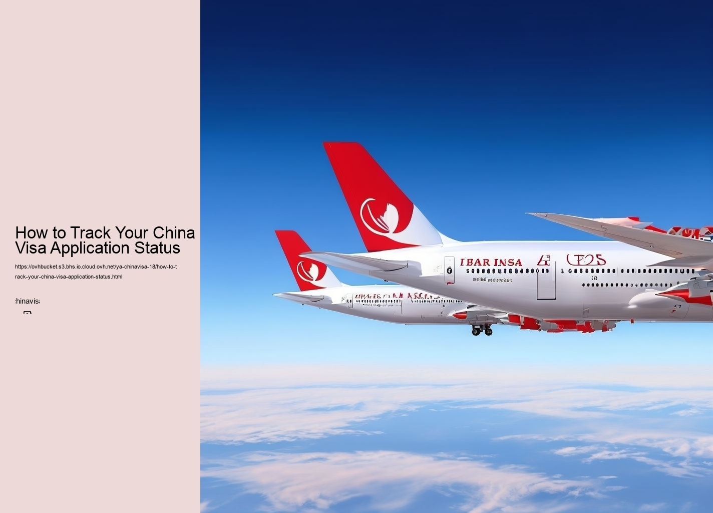 How to Track Your China Visa Application Status