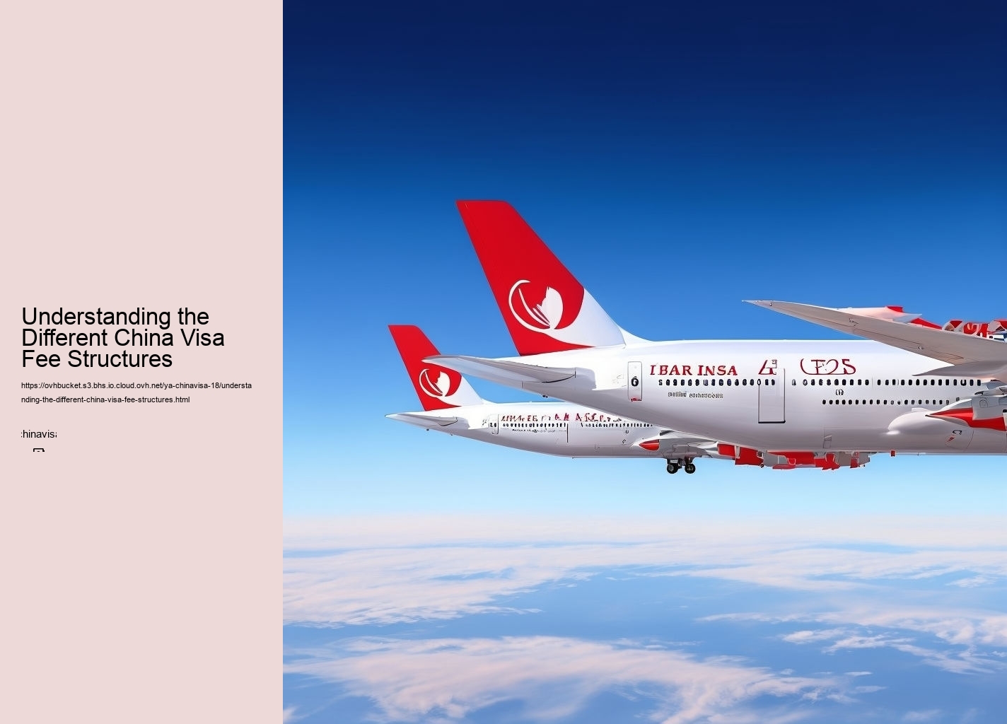 Understanding the Different China Visa Fee Structures