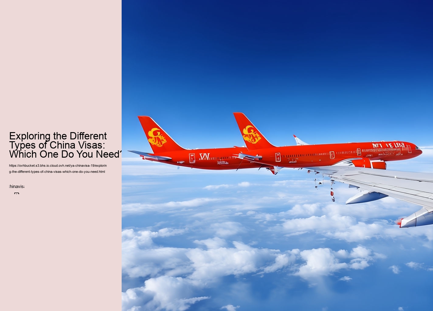 Exploring the Different Types of China Visas: Which One Do You Need?