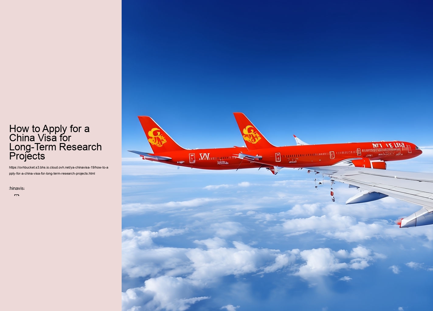 How to Apply for a China Visa for Long-Term Research Projects