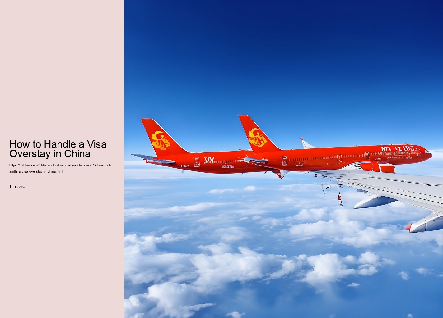 How to Handle a Visa Overstay in China