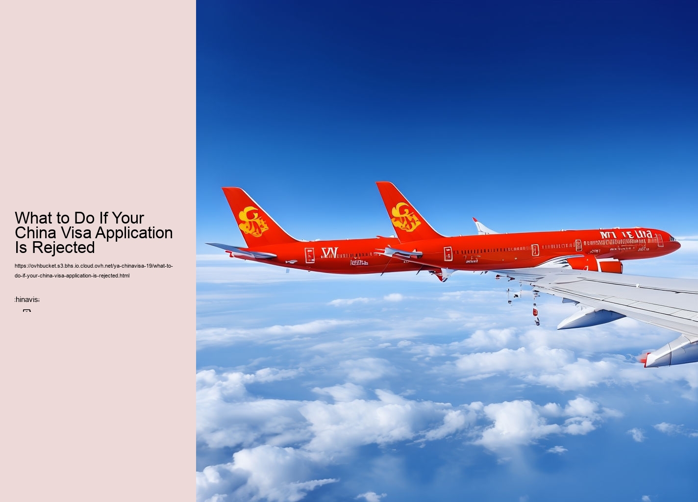 What to Do If Your China Visa Application Is Rejected