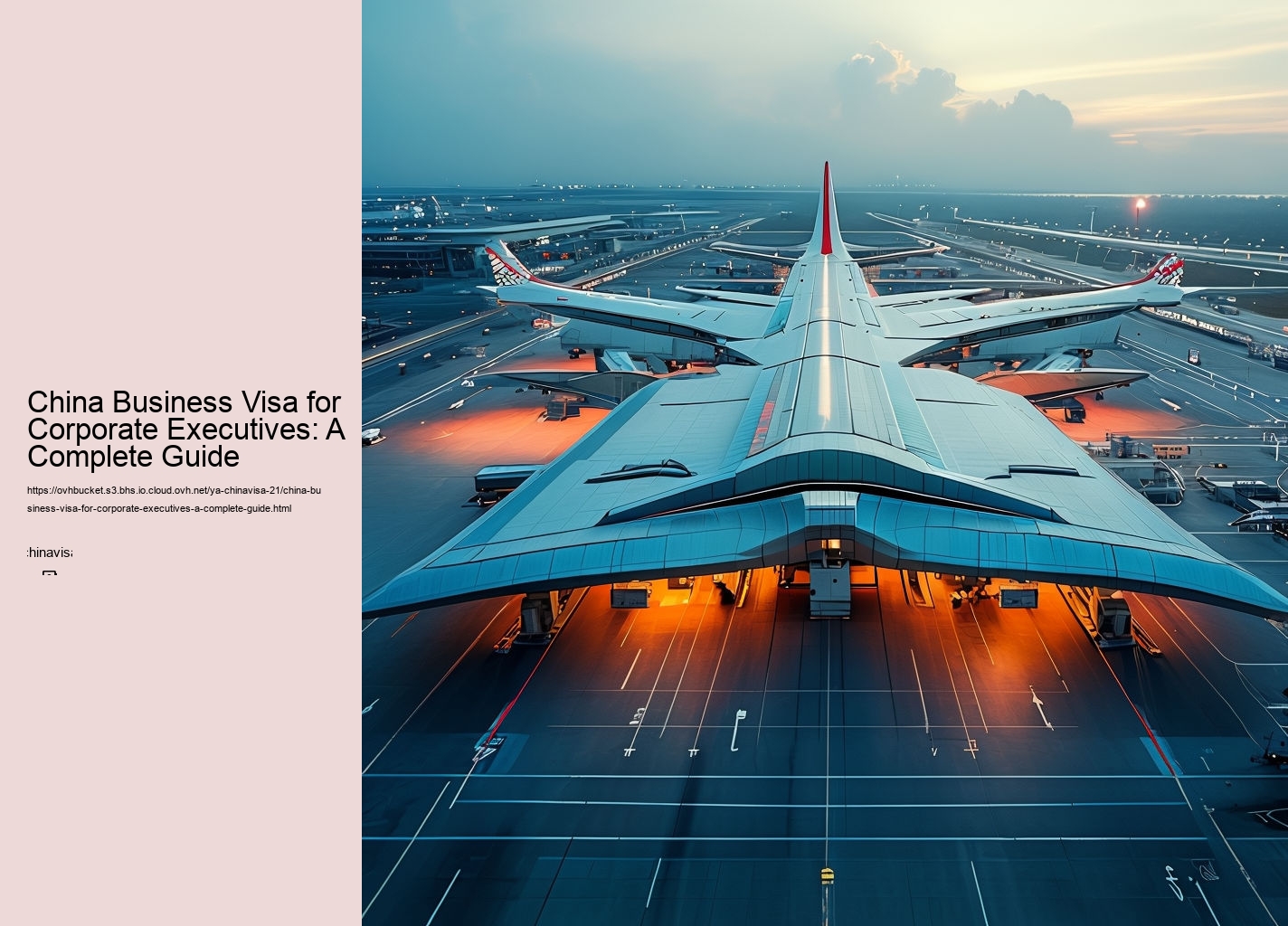 China Business Visa for Corporate Executives: A Complete Guide