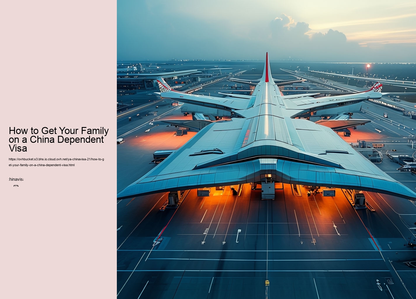 How to Get Your Family on a China Dependent Visa