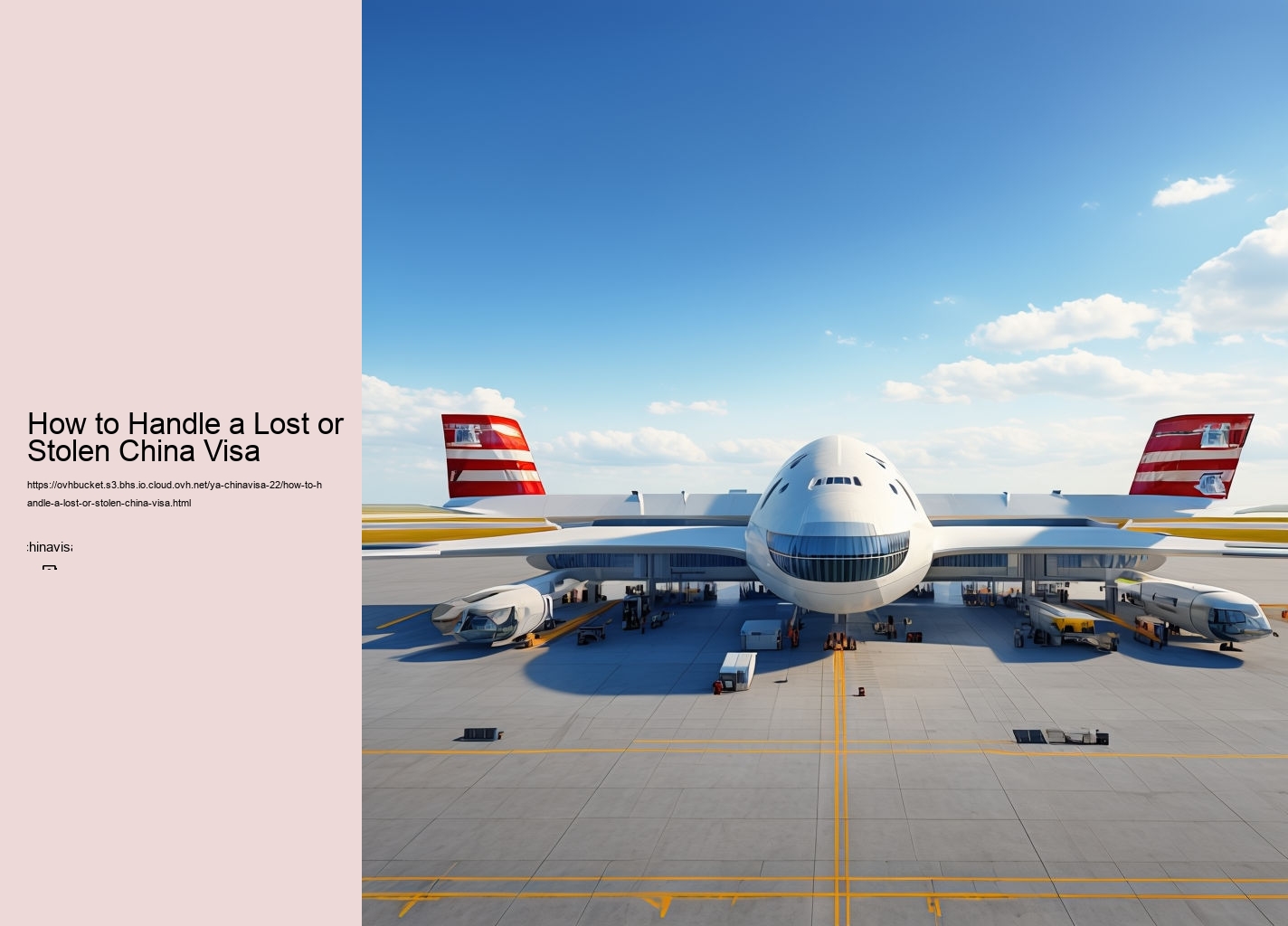 How to Handle a Lost or Stolen China Visa