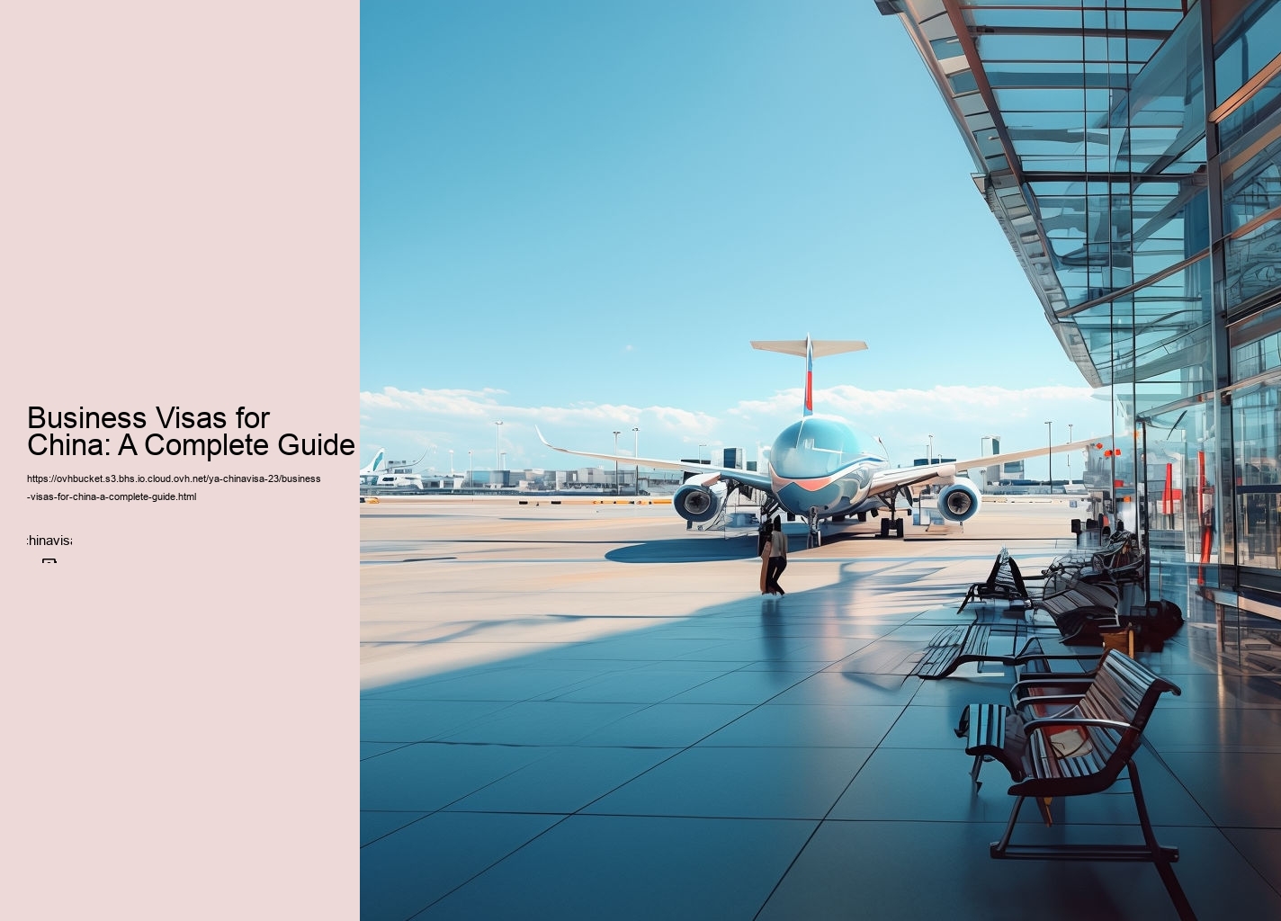 Business Visas for China: A Complete Guide