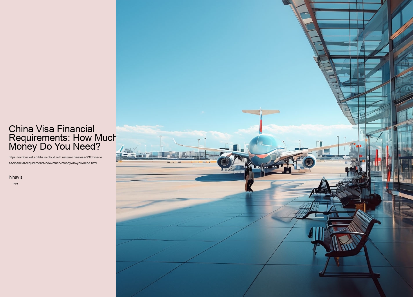 China Visa Financial Requirements: How Much Money Do You Need?