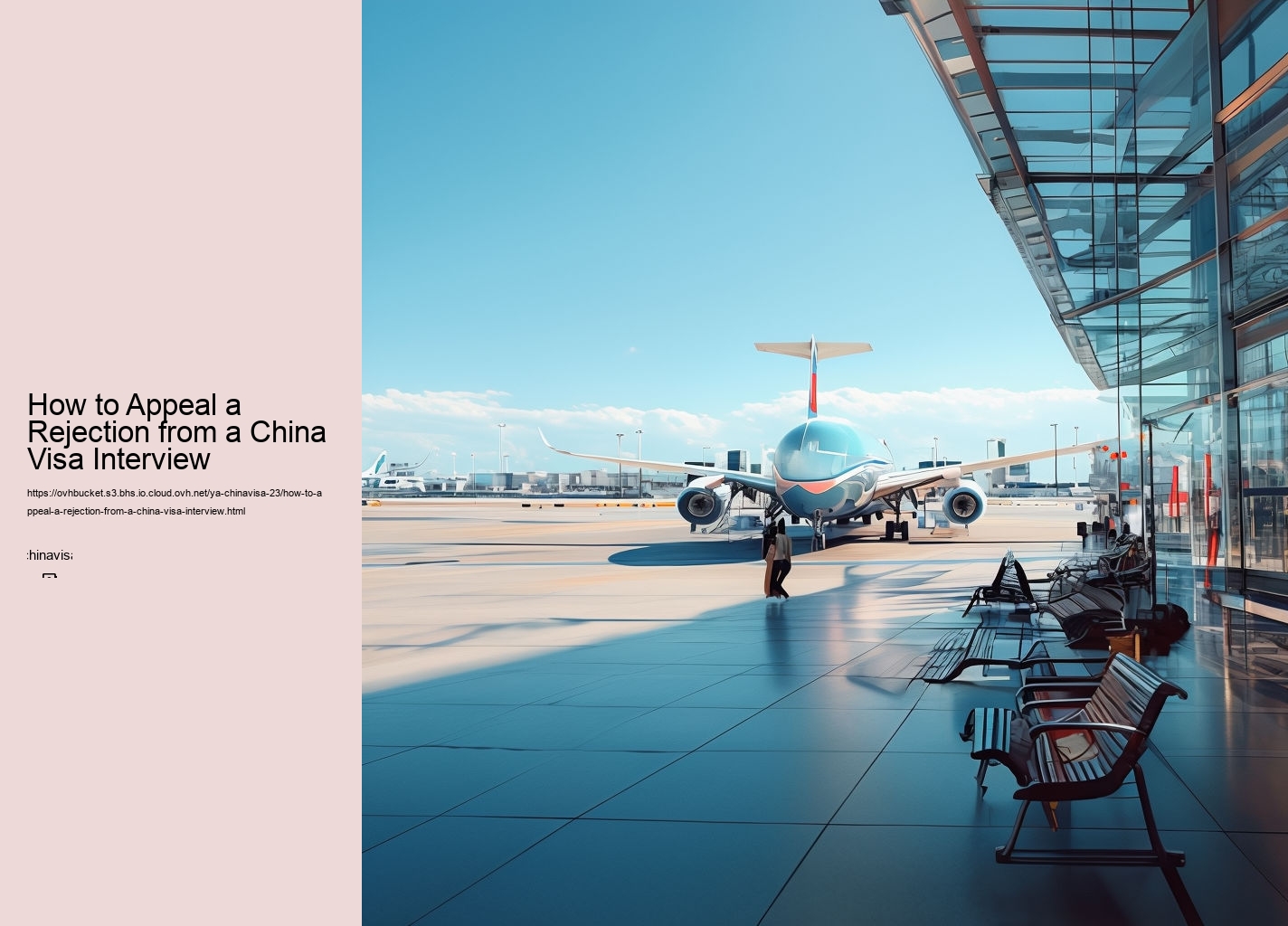 How to Appeal a Rejection from a China Visa Interview
