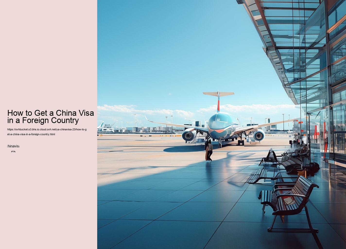 How to Get a China Visa in a Foreign Country