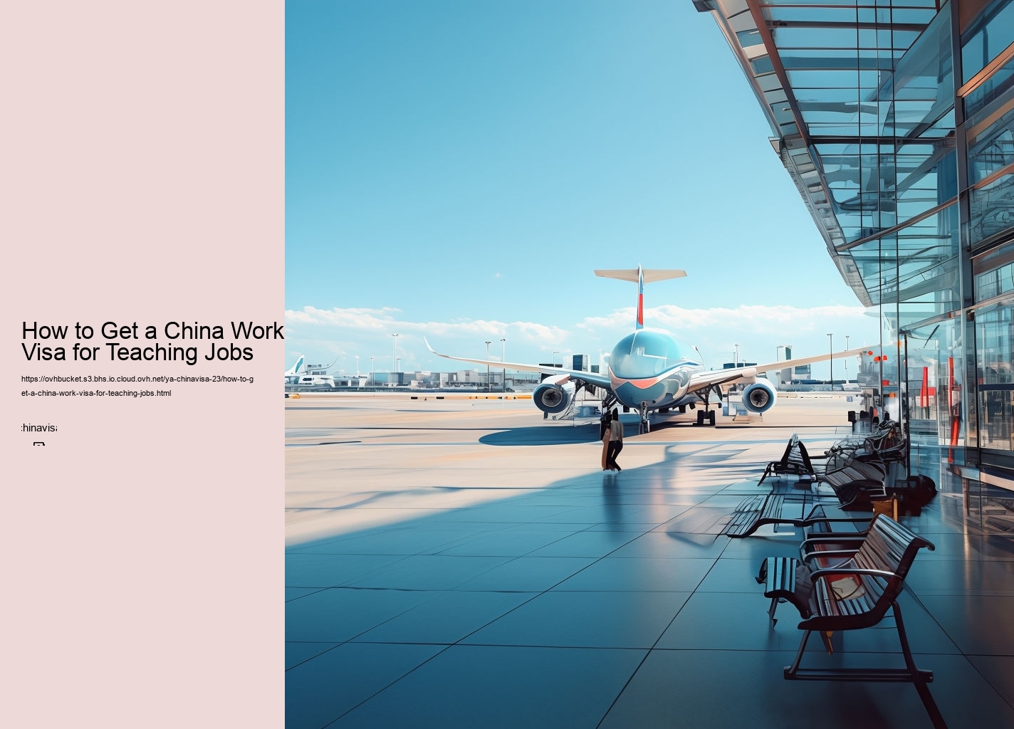 How to Get a China Work Visa for Teaching Jobs