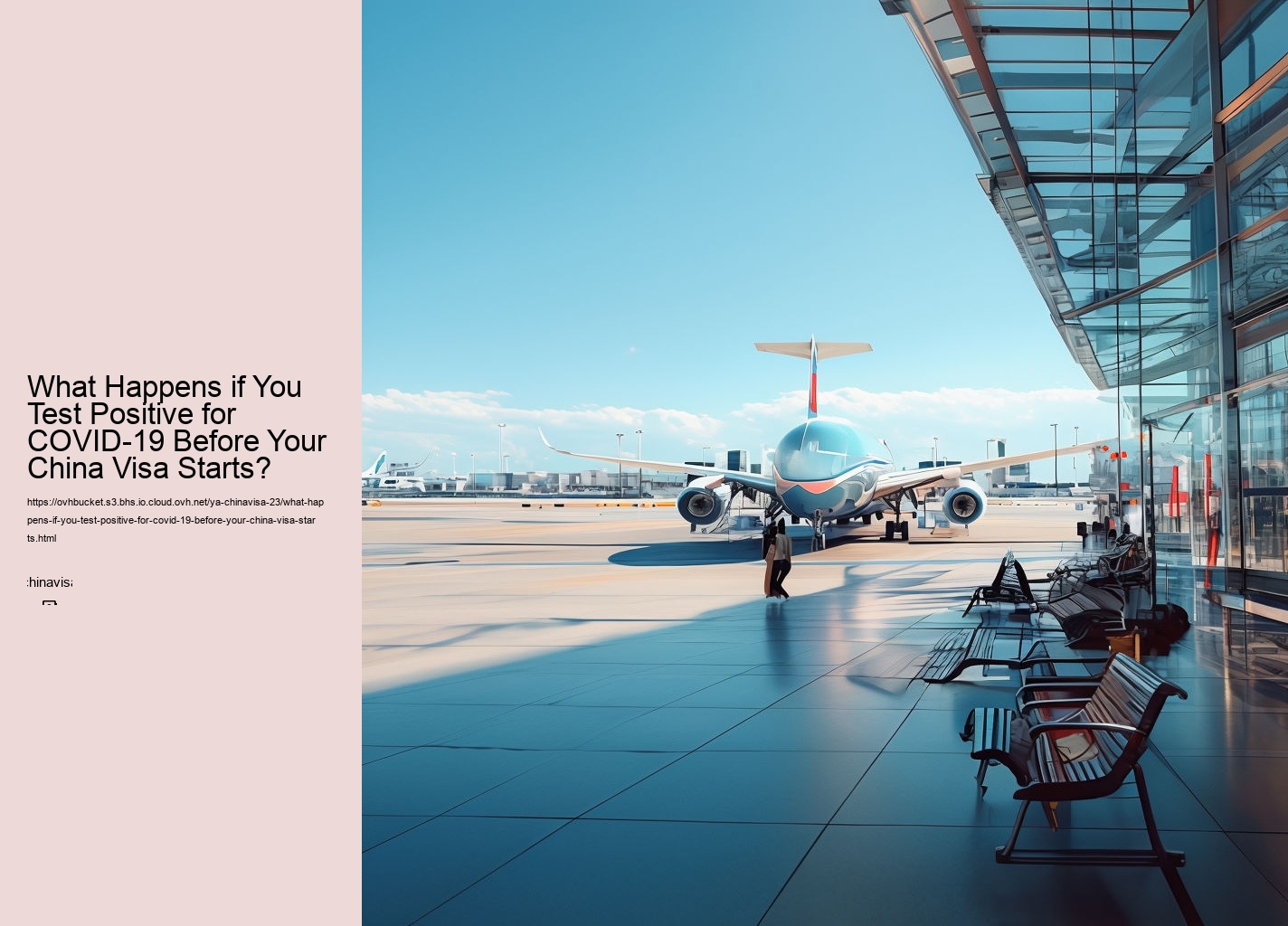 What Happens if You Test Positive for COVID-19 Before Your China Visa Starts?