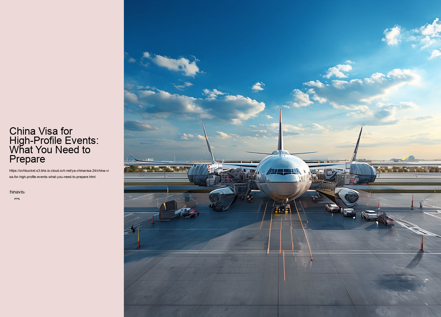 China Visa for High-Profile Events: What You Need to Prepare