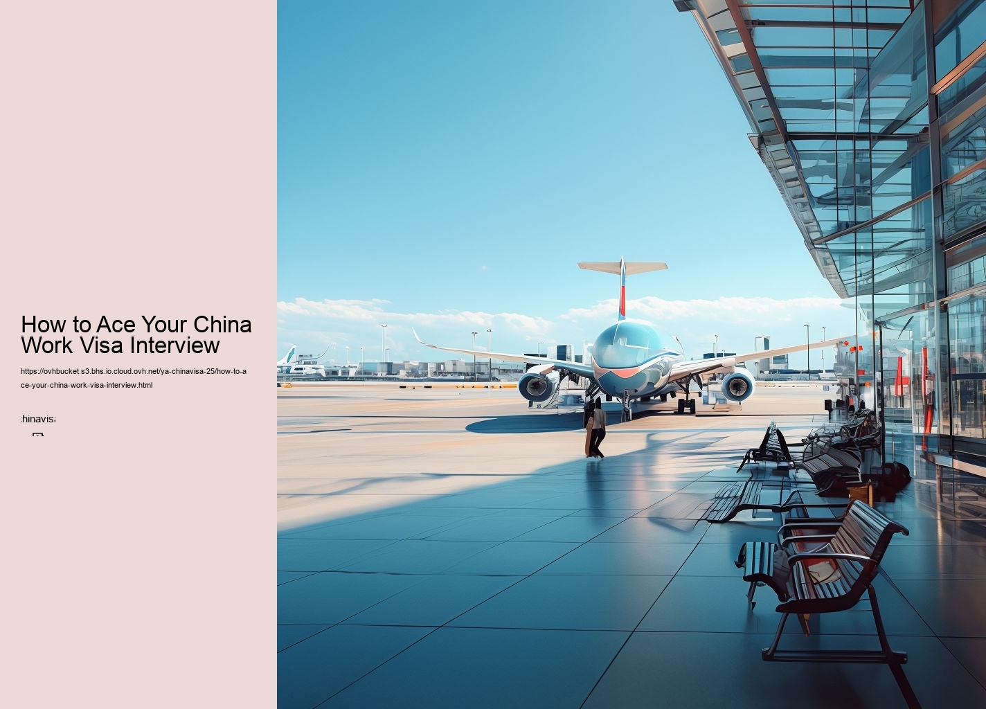How to Ace Your China Work Visa Interview