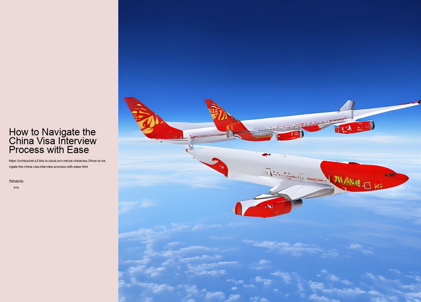 How to Navigate the China Visa Interview Process with Ease