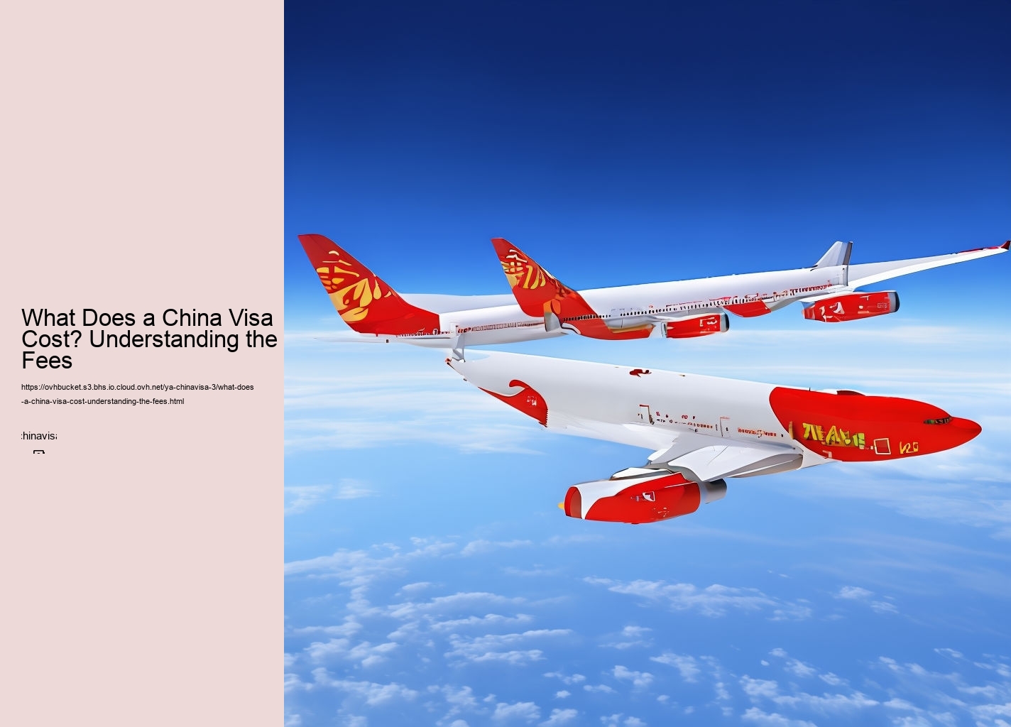 What Does a China Visa Cost? Understanding the Fees