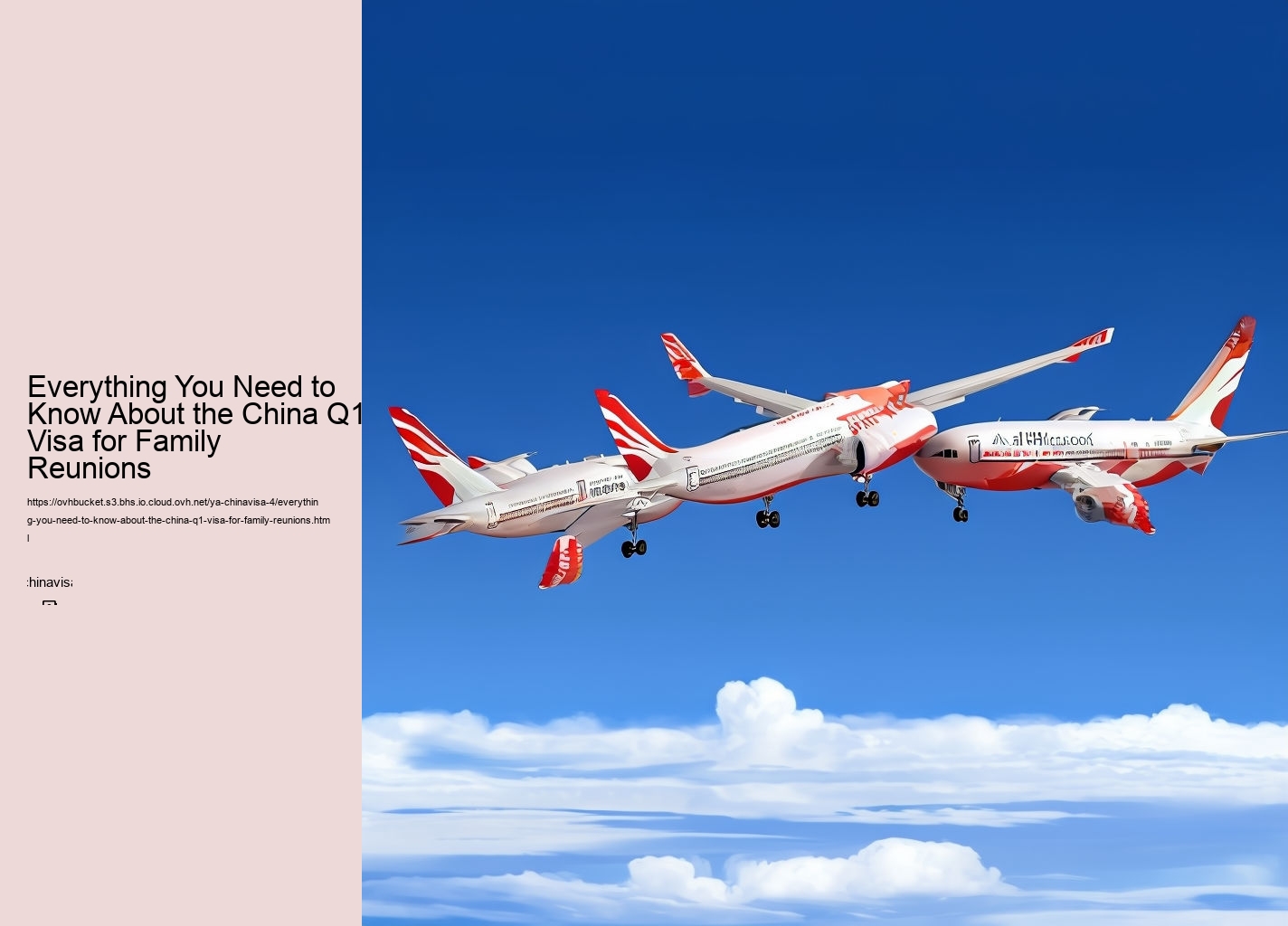 Everything You Need to Know About the China Q1 Visa for Family Reunions