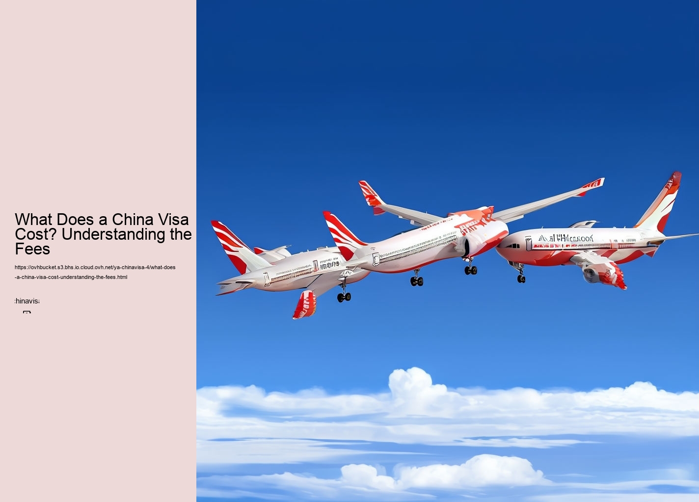 What Does a China Visa Cost? Understanding the Fees