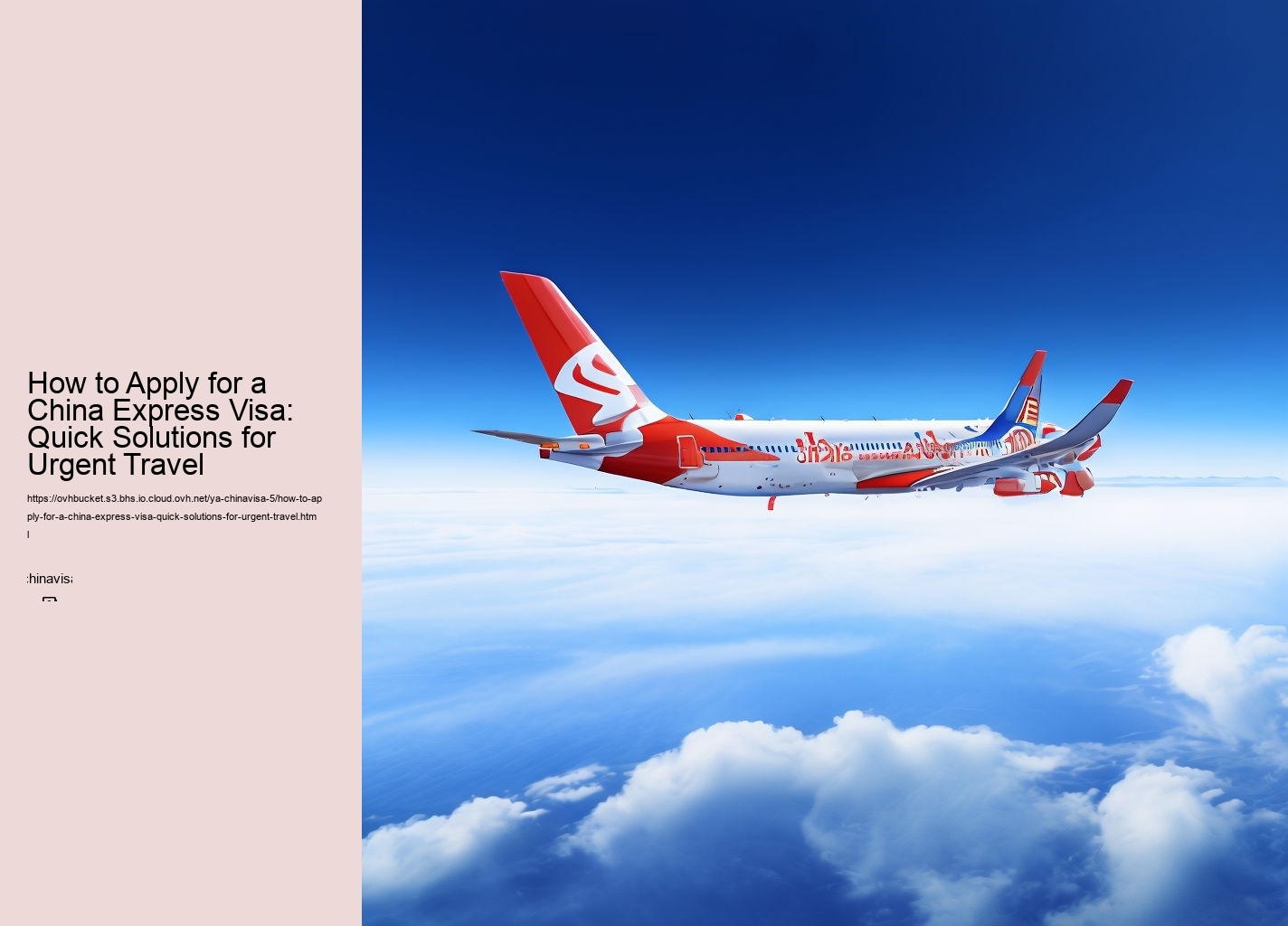 How to Apply for a China Express Visa: Quick Solutions for Urgent Travel