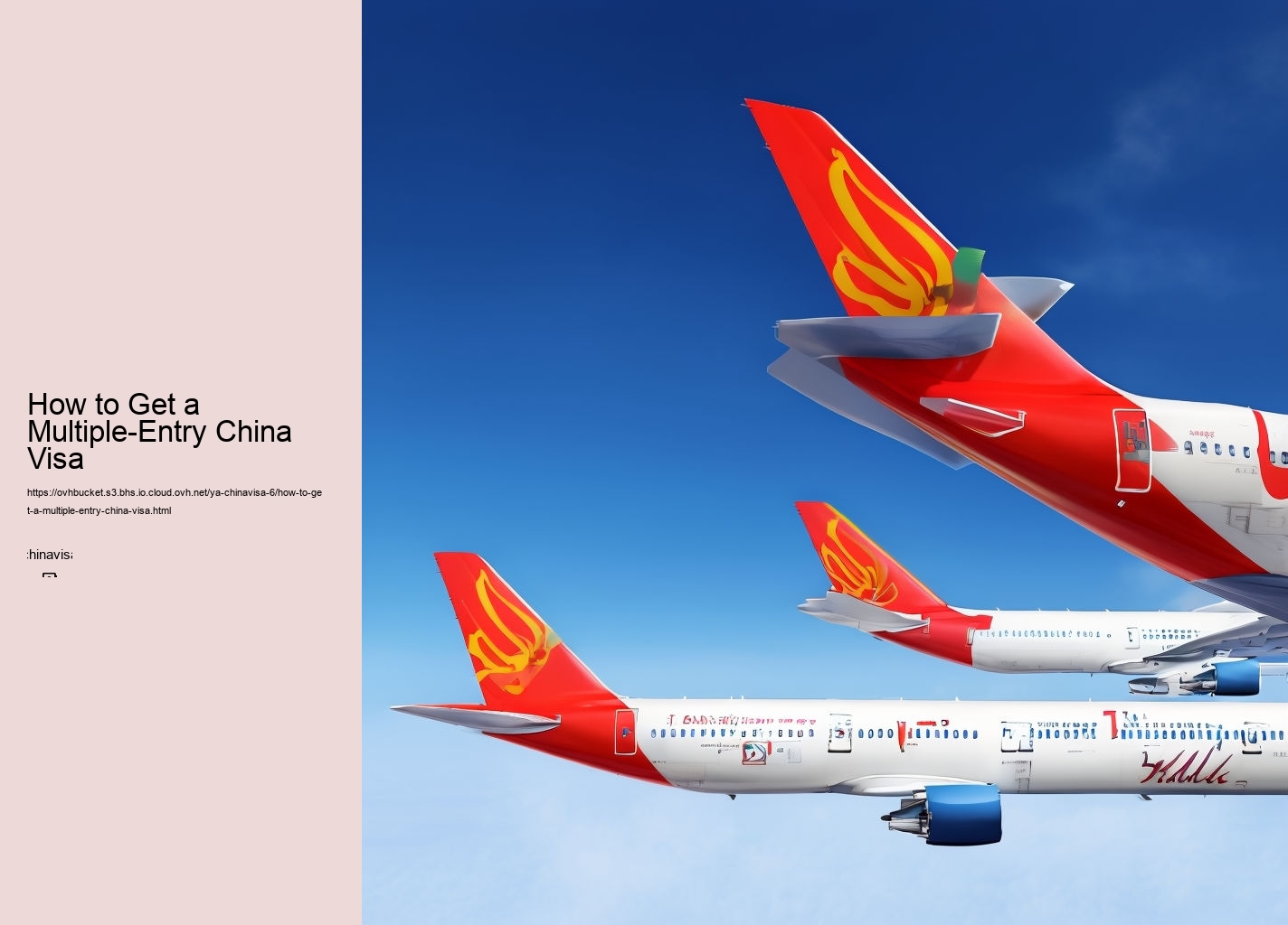 How to Get a Multiple-Entry China Visa