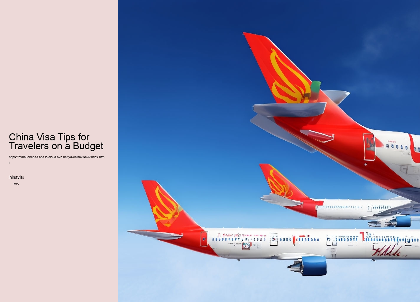 China Visa Tips for Travelers on a Budget