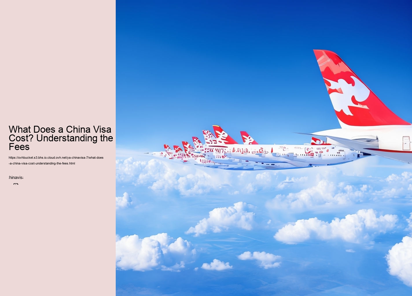 What Does a China Visa Cost? Understanding the Fees