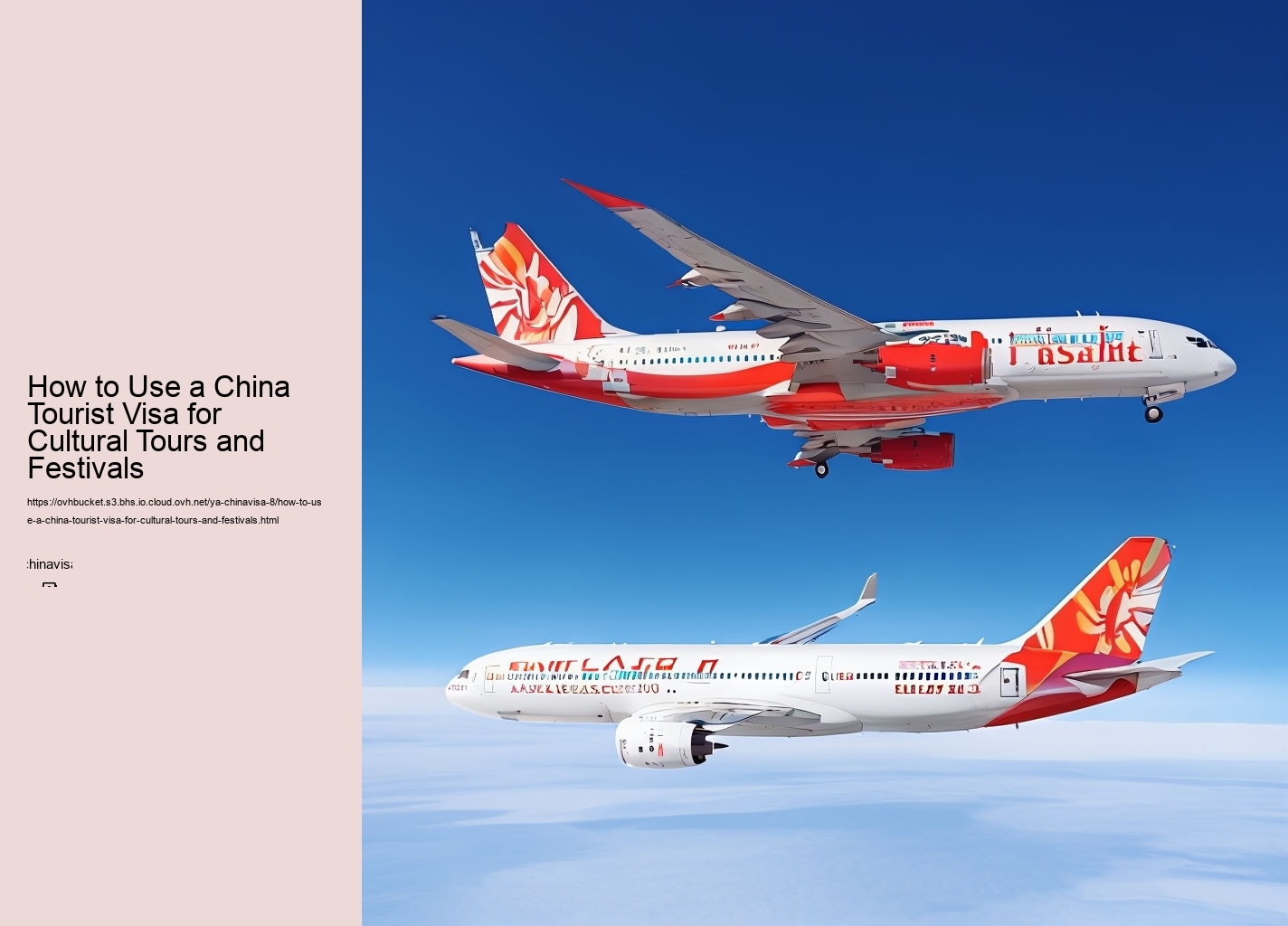 How to Use a China Tourist Visa for Cultural Tours and Festivals