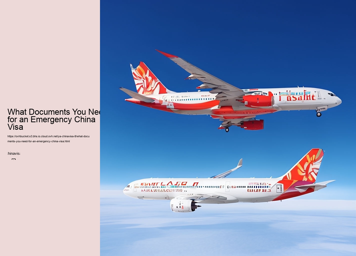 What Documents You Need for an Emergency China Visa