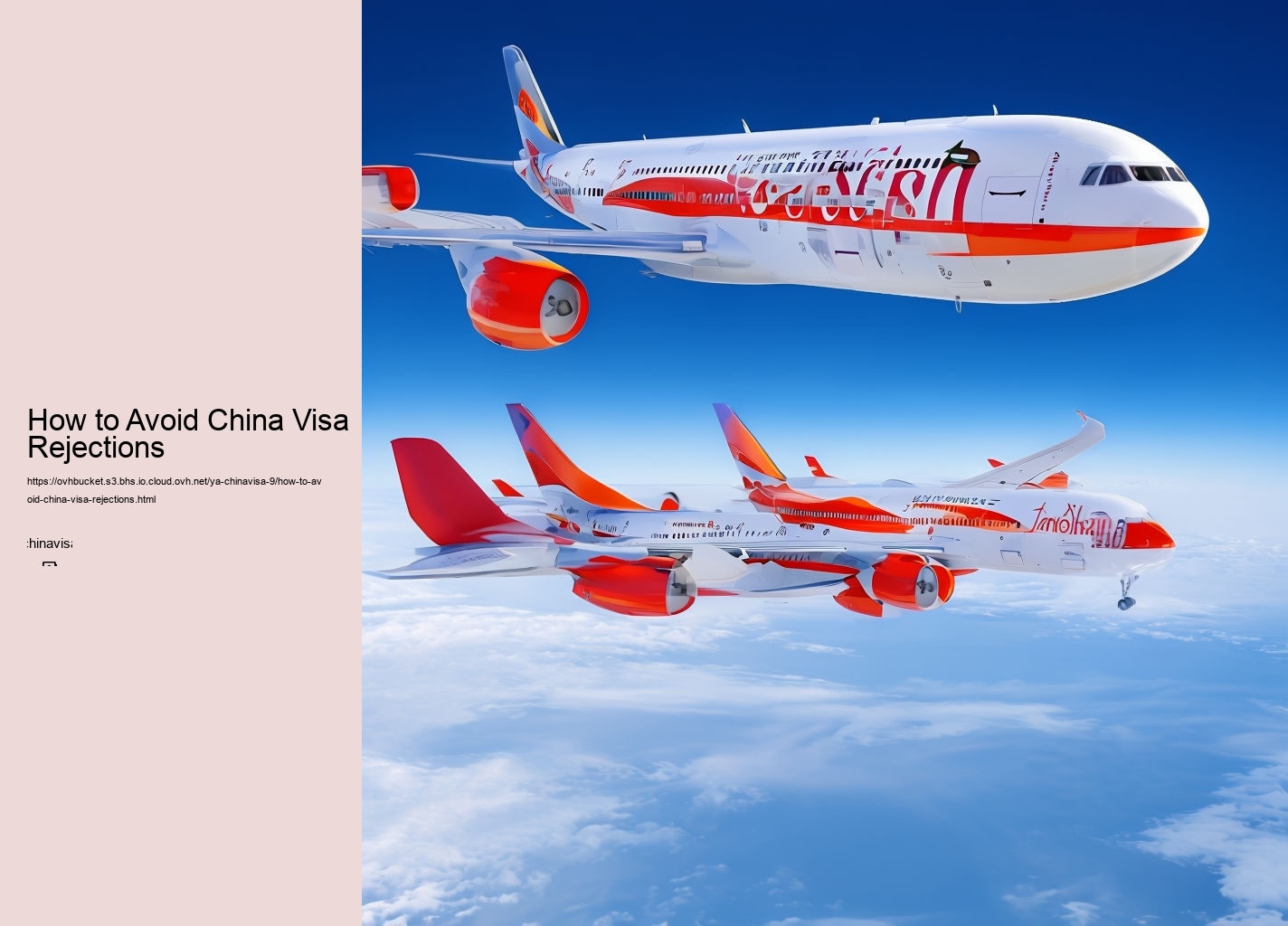 How to Avoid China Visa Rejections